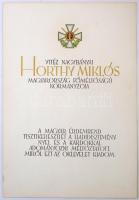 1939. "Magyar Érdemrend tisztikeresztje hadiékítménnyel és kardokkal" adományozói oklevele, kitöltetlen, kifogástalan állapotban