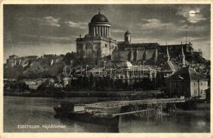 Esztergom, hajóállomás, este