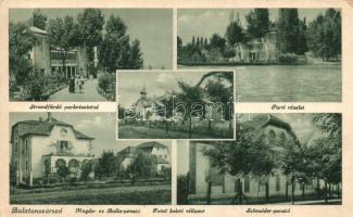 Balatonszárszó, Schneider, Magda és Balla penzió, Felső keleti villasor