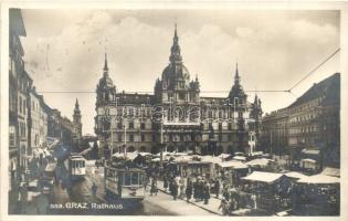 12 db RÉGI történelmi magyar városképes lap, vegyes minőség / 12 pre-1945 historical Hungarian town-view postcards, mixed quality