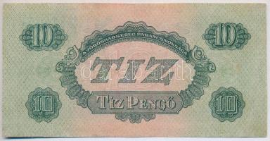 1944. 10P "A Vöröshadsereg Parancsnoksága", az előlap bal oldalán 3-5mm-es alapnyomat hián...