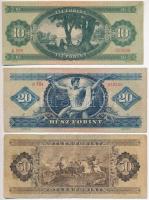 1949. 10Ft + 1949. 20Ft  + 1951. 50Ft T:III,III-
Adamo F3, F10, F18