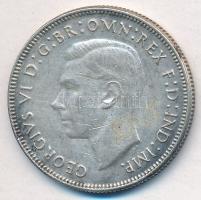 Ausztrália 1943. 1Fl Ag "VI. György" T:2 Australia 1943. 1 Florin Ag "George VI" C:XF