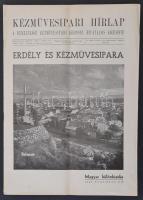 1940 A Kézművesipari Hírlap, a Nemzetközi Kézművesipari Központ Hivatalos Közlönye decemberi szám, benne Erdély és kézművesipara