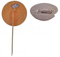 1974. "Budapesti Honvédelmi Nap 1974. augusztus 20." zománcozott fém kitűző (21mm) + &quot...