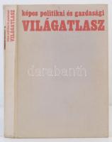 Képes politikai és gazdasági világatlasz. Bp., 1977, Kartográfiai Vállalat. Vászonkötésben, jó állapotban,