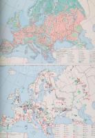 Képes politikai és gazdasági világatlasz. Bp., 1977, Kartográfiai Vállalat. Vászonkötésben, jó állap...