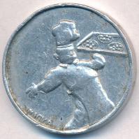 DN "Csavarárugyár - Ebédjegy - Szerszám M." Al bárca (31mm). Szign.: Nagy A. T:2