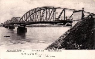 Komárom, Komarno; Erzsébet híd / Elisabethbrücke / bridge