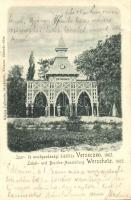 1902 Versec, Vrsac; Ipar- és mezőgazdasági kiállítás, Zoffmann S. pavilonja, Daikovits fényképész kiadása / Industrial and Agricultural Exhibition, pavilion