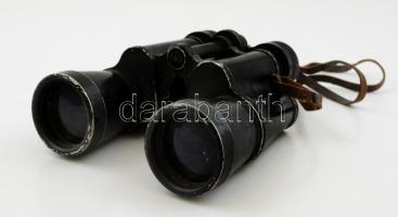 Steinheil Optik 10×50 látcső, kopottas. /Steinheil Optik 10×50 binocular, worn.