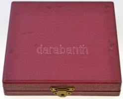 Pátzay Pál (1896-1979) DN "Budapest Főváros Tanácsa" Br emlékérem tokban, az érem hátoldal...