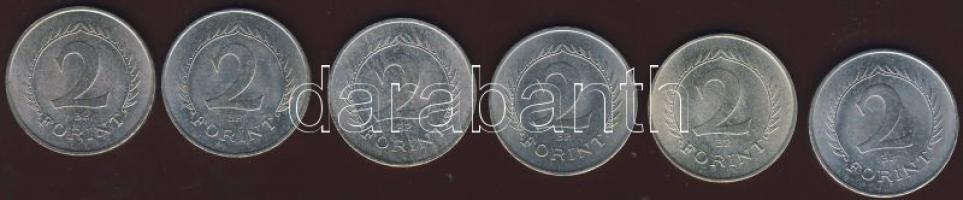 1964-65-66. 2Ft 3klf (2x) összesen 6db T:1/2,2