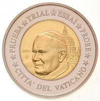 Vatikán 2004. 1c-2EUR (8xklf) próbaveret szett eredeti tokban tanúsítvánnyal T:P ujjlenyomat
Vatica...