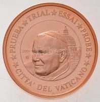 Vatikán 2004. 1c-2EUR (8xklf) próbaveret szett eredeti tokban tanúsítvánnyal T:P ujjlenyomat
Vatica...