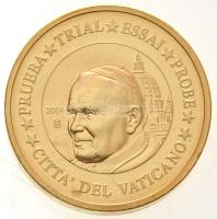 Vatikán 2004. 1c-2EUR (8xklf) próbaveret szett eredeti tokban tanúsítvánnyal T:P ujjlenyomat
Vatica...