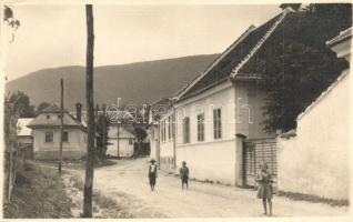 Brassó, Kronstadt, Brasov; utcakép, Fotograf Puskás fényképész / street view, photo