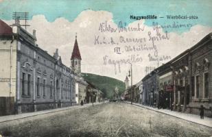 Nagyszőlős, Vynohradiv; Werbőczi utca / street view (EK)