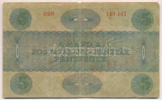 1919. 5K "MÁS TÖRVÉNYES..." eltolódott előlapi nyomat T:III- kis szakadások
Adamo K8