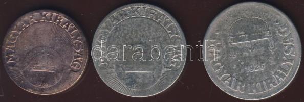 1926. 10f + 20f + 50f T:3,3-