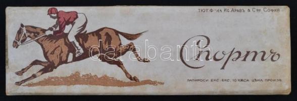 Régi orosz cigaretta, félig bontatlan csomagolásban