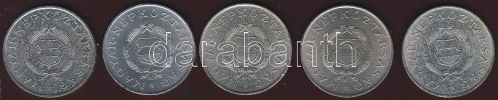 1957-1962. 2Ft teljes sor 5klf db T:1/2