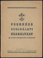 1943 Bp., Cserkész szolgálati szabályzat(A cserkészmagatartás irányelvei), 80p