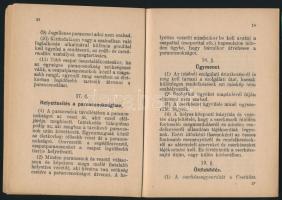 1943 Bp., Cserkész szolgálati szabályzat(A cserkészmagatartás irányelvei), 80p