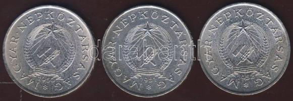 1950-1952. 2Ft teljes sor 3klf db T:1/2