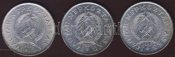 1950-1952. 2Ft teljes sor 3klf db T:1/2