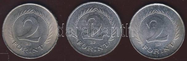 1950-1952. 2Ft teljes sor 3klf db T:1/2