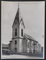 cca 1938 Felvidék: Bárcza (ma Kassa külterülete) eredeti MFI fotó Petrás pecséttel jelezve 24x18 cm