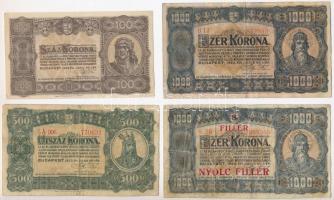 1923. 100K "Magyar Pénzjegynyomda Rt." + 1923. 500K "Magyar Pénzjegynyomda Rt." ...