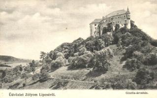 Zólyomlipcse, Slovenská Lupca; Gizella árvaház. Lechnitzky Otto kiadása / orphanage