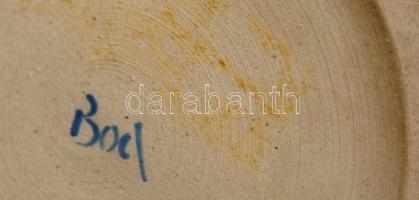 Bod Éva (1924-2004): Váza, jelzett, foltos, m:33 cm