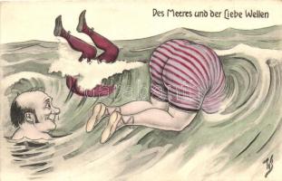 Des Meeres und der Liebe Wellen / naughty humor, WSSB 507. s: W. S.