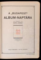 1915 A "Budapest" album-naptára, szerk.: Gara József, kiadja Wodianer F. és Fiai