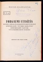 1959 Magyar Államvasutak Forgalmi utasítás rendes-, széles- és keskenynyomtávolságú közforgalmú, tov...