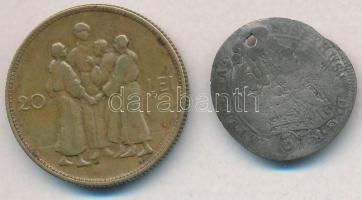 Vegyes: Csehország / Történelmi tartomány 1707. 3kr Ag "I. József" Kuttenberg (1,36g) + Ro...