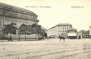 Budapest V. Deák Ferenc tér, Lichtscheindl Éttermei, Reinisch Testvérek üzlete, Komlós Vilmos üzlete