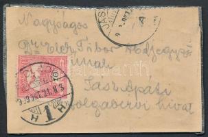 cca 1917-1919 4 db névjegy(Heltay Jenő, Buster Keaton, Tóth Imre) + elküldött kilapított fém boros d...