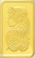 Svájc / Produits Artistiques Metaux Precieux DN 10g Au befektetési aranytömb sorszámozott eredeti csomagolásban, "Al Abyad" ékszertartó tokban (10g/0.999/16x26mm) T:PP Switzerland / Produits Artistiques Metaux Precieux ND 10g Au fine gold bar in original numbered packaging and "Al Abyad" jewelry case (10g/0.999/16x26mm) C:PP