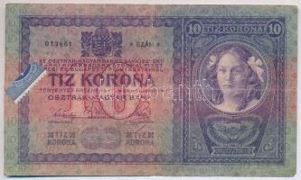 1904. 10K hamis "Bosznia-Hercegovina" bélyeggel és bélyegzéssel (fake stamp and overprint)...