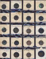 Holland Kelet-India érdekes gyűjtemény zömében az 1700-as, kevés az 1800-as évek elejéről, "V.O...