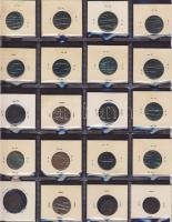 Holland Kelet-India érdekes gyűjtemény zömében az 1700-as, kevés az 1800-as évek elejéről, "V.O...