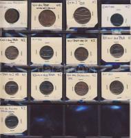 Holland Kelet-India érdekes gyűjtemény zömében az 1700-as, kevés az 1800-as évek elejéről, "V.O...