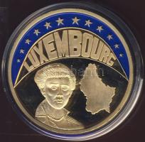 Luxemburg 1997. 1ECU bicolor érem T:PP