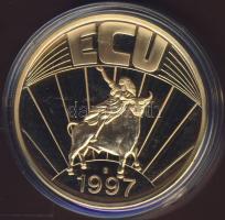 Görögország 1997. 1ECU bicolor érem T:PP
