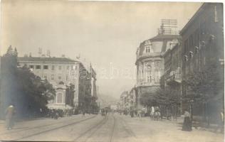 1916 Fiume, utcakép / street view, photo