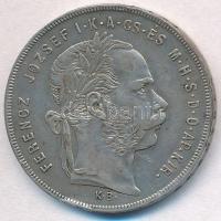 1879KB 1Ft Ag Ferenc József / Középcímer T:2 ph.  Adamo M15